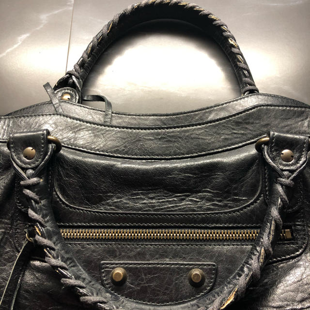 BALENCIAGA BAG(バレンシアガバッグ)のYｻﾏ専用♪   BALENCIAGAシティBLACK レディースのバッグ(ハンドバッグ)の商品写真