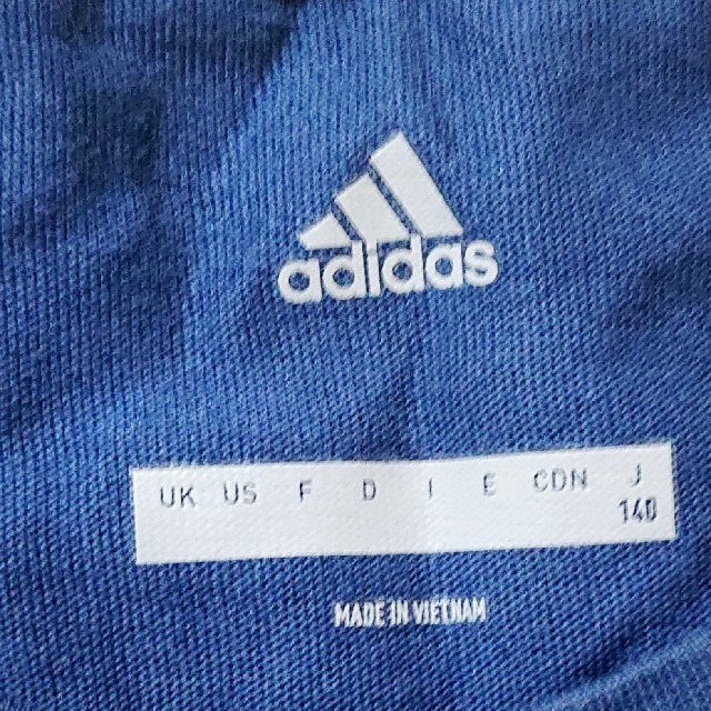 adidas(アディダス)の半袖Tシャツ adidas 140 女の子 キッズ/ベビー/マタニティのキッズ服女の子用(90cm~)(Tシャツ/カットソー)の商品写真