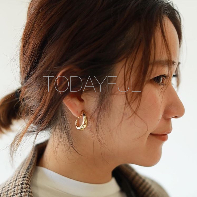 TODAYFUL(トゥデイフル)のTODAYFUL ドロップニュアンスイヤリング レディースのアクセサリー(イヤリング)の商品写真