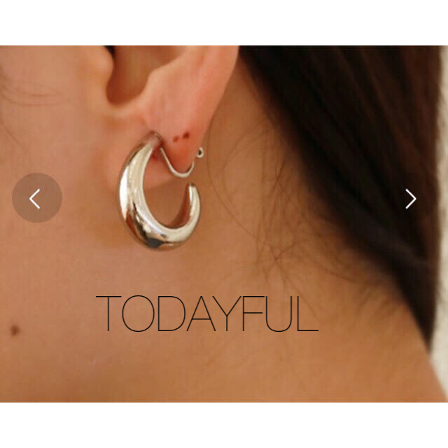 TODAYFUL(トゥデイフル)のTODAYFUL ドロップニュアンスイヤリング レディースのアクセサリー(イヤリング)の商品写真