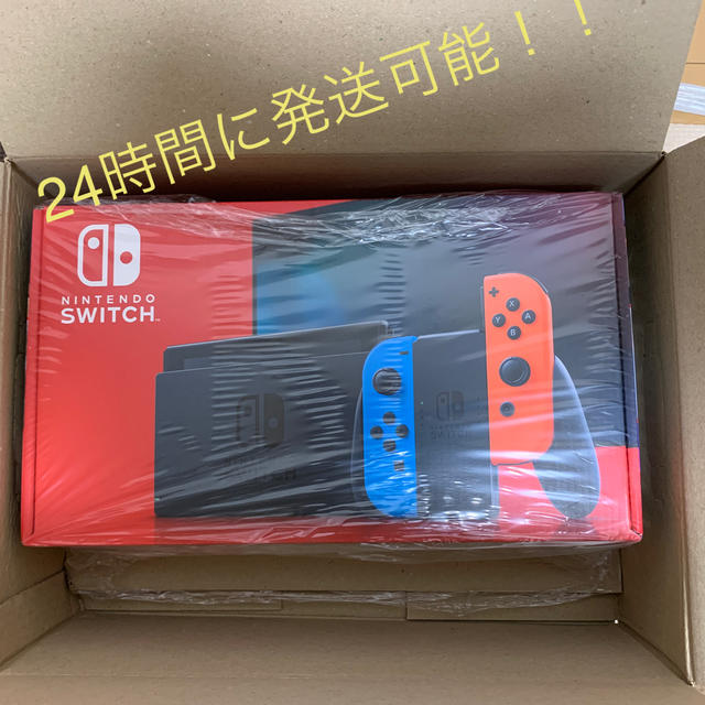 新型Nintendo Switch 本体ネオン　新品未使用Switch