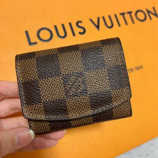 ルイヴィトン(LOUIS VUITTON)のルイヴィトンダミエ カフスケース(小物入れ)