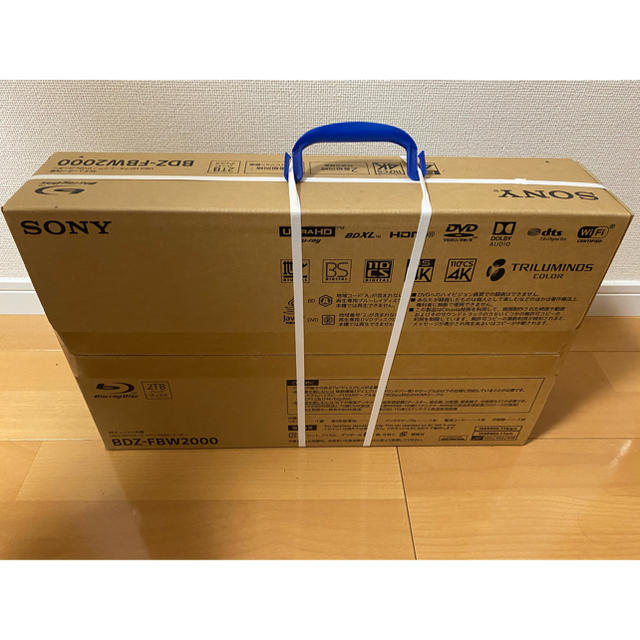 SONY ソニー ブルーレイ レコーダー BDZ-FBW2000 新品未使用品