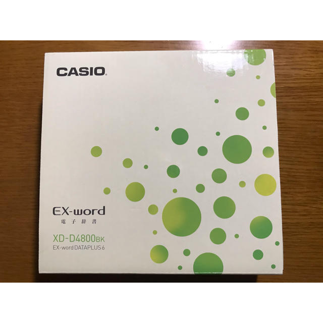 CASIO EX-word 電子辞書　XD-D4800BK