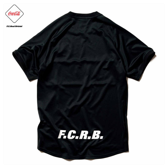 F.C.R.B.(エフシーアールビー)のF.C.R.B  coca-cola ゲームシャツ 黒 M メンズのトップス(Tシャツ/カットソー(半袖/袖なし))の商品写真