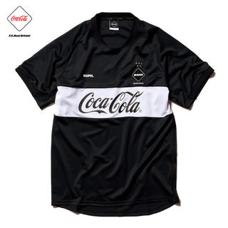 エフシーアールビー(F.C.R.B.)のF.C.R.B  coca-cola ゲームシャツ 黒 M(Tシャツ/カットソー(半袖/袖なし))