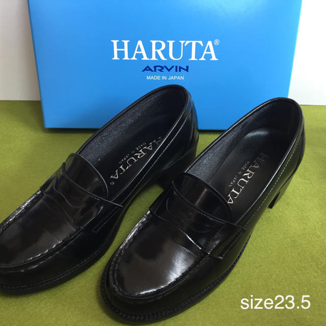 HARUTA(ハルタ)のHARUTA（ハルタ）レディース　ヒールアップ　ローファー レディースの靴/シューズ(ローファー/革靴)の商品写真