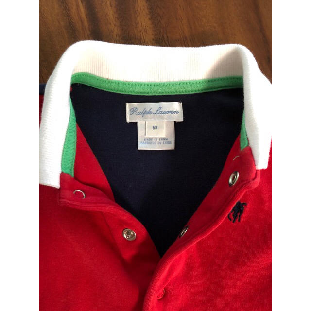 Ralph Lauren(ラルフローレン)のラルフローレン　ロンパース6M キッズ/ベビー/マタニティのベビー服(~85cm)(ロンパース)の商品写真
