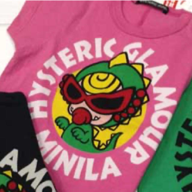 ヒスミニ HYSTERIC MINI ミニラTシャツ