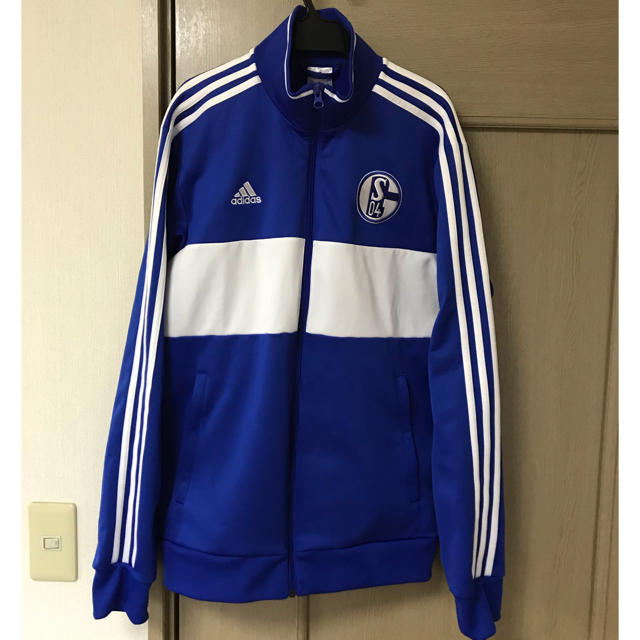 adidas(アディダス)の☆uedafone様専用☆シャルケ04・トラックジャケット［約L］ メンズのトップス(ジャージ)の商品写真