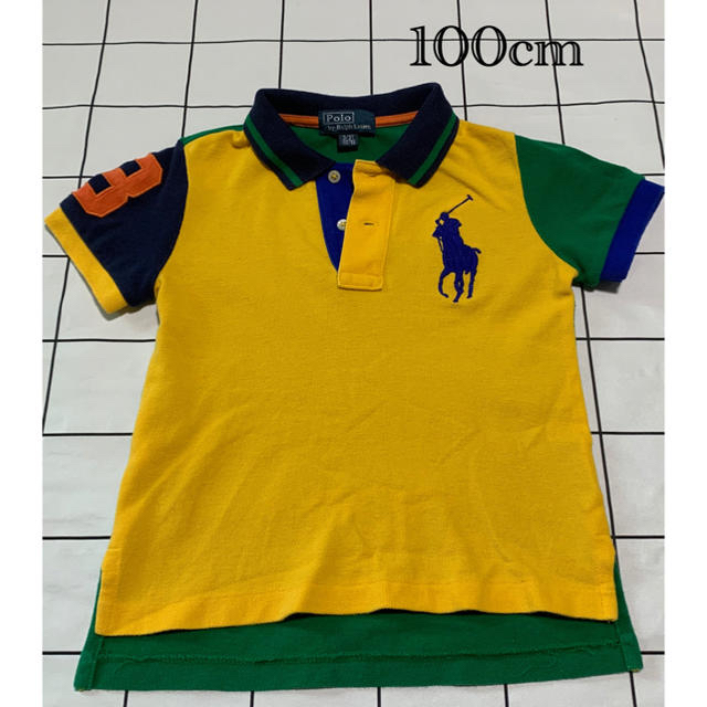 POLO RALPH LAUREN(ポロラルフローレン)の【のん様専用】ラルフローレン　ポロシャツ　サイズ100 キッズ キッズ/ベビー/マタニティのキッズ服男の子用(90cm~)(Tシャツ/カットソー)の商品写真