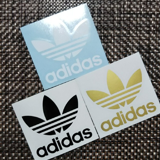 adidas3色セットステッカー スポーツ/アウトドアのスポーツ/アウトドア その他(その他)の商品写真