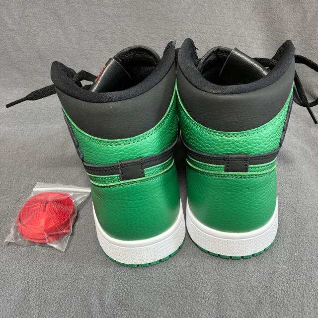 NIKE(ナイキ)のAIR JORDAN1 BLACKPINE GREEN-WHITE-GYMRED メンズの靴/シューズ(スニーカー)の商品写真