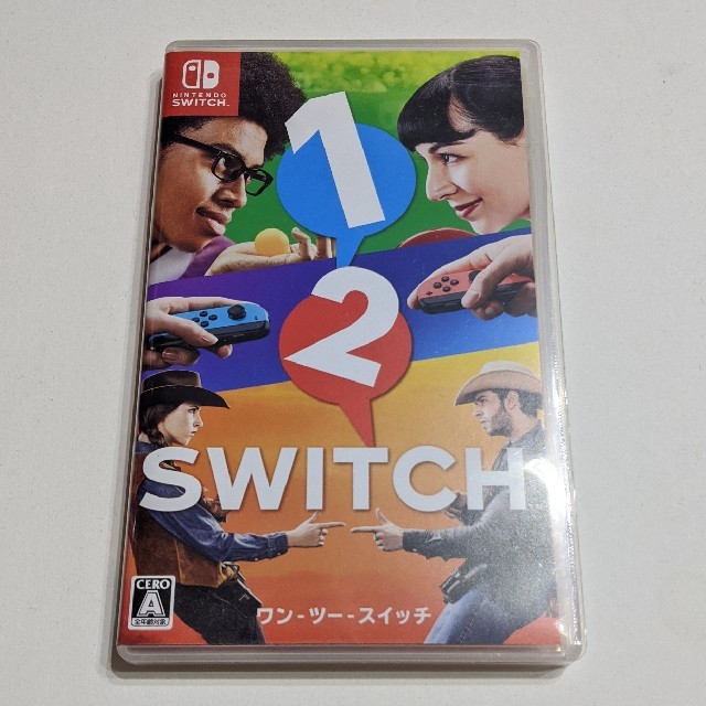 任天堂(ニンテンドウ)の1-2-Switch（ワンツースイッチ） Switch エンタメ/ホビーのゲームソフト/ゲーム機本体(家庭用ゲームソフト)の商品写真