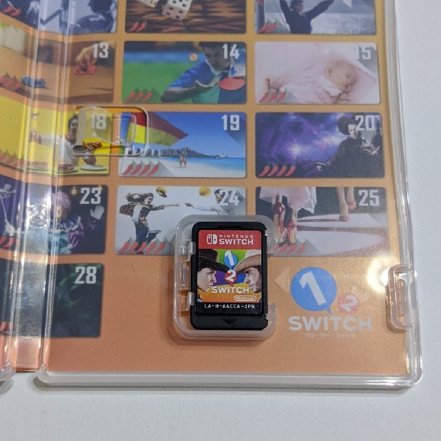 任天堂(ニンテンドウ)の1-2-Switch（ワンツースイッチ） Switch エンタメ/ホビーのゲームソフト/ゲーム機本体(家庭用ゲームソフト)の商品写真