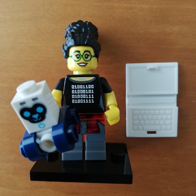 Lego(レゴ)のレゴ　ミニフィグシリーズ19　ビデオゲームのチャンピオンとプログラマー エンタメ/ホビーのおもちゃ/ぬいぐるみ(キャラクターグッズ)の商品写真