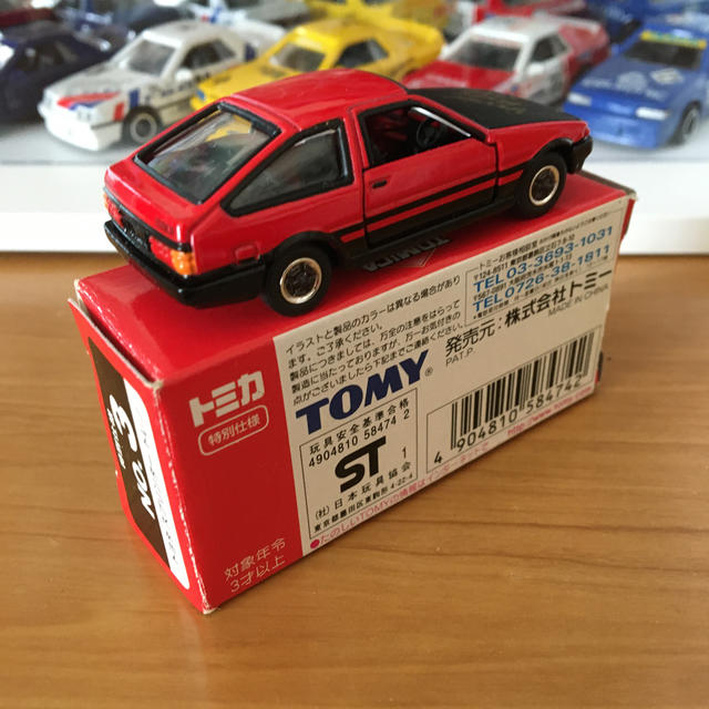 Takara Tomy(タカラトミー)のトミカ イベントモデル トヨタ AE86 トレノ エンタメ/ホビーのおもちゃ/ぬいぐるみ(ミニカー)の商品写真