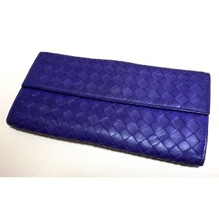 ボッテガヴェネタ(Bottega Veneta)のBOTTEGA VENETA ☆ イントレチャート 長財布 パープル(長財布)