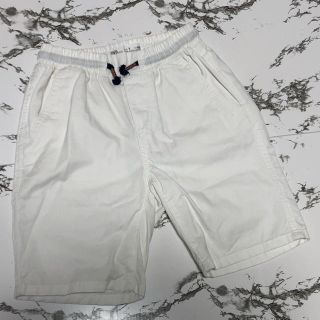 ザラキッズ(ZARA KIDS)のZARA kids ホワイトハーフパンツ(パンツ/スパッツ)