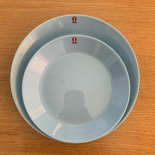 イッタラ(iittala)のiittala イッタラ　Teemaプレート２枚セット(食器)