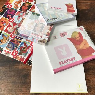 プレイボーイ(PLAYBOY)のPLAYBOY メモ帳セット(ノート/メモ帳/ふせん)