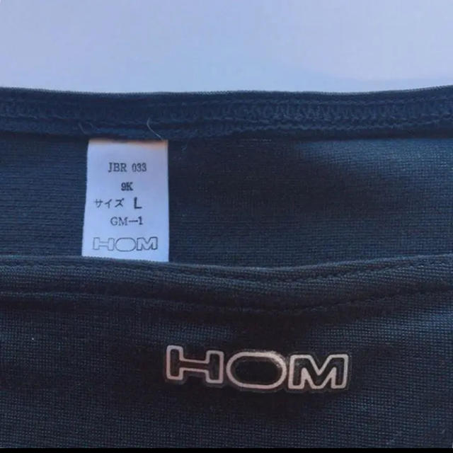 HOM(オム)の新品・未使用◻️  HOM(オム)ビキニ   Ｌサイズ  ブラック3枚セット㉕ メンズのアンダーウェア(その他)の商品写真