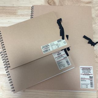 ムジルシリョウヒン(MUJI (無印良品))の無印良品スケッチブックセット(スケッチブック/用紙)