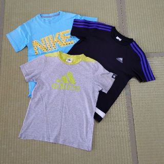 アディダス(adidas)の☆kitty様専用☆半袖Tシャツ3枚セット　アディダス&ナイキ　サイズ140(Tシャツ/カットソー)