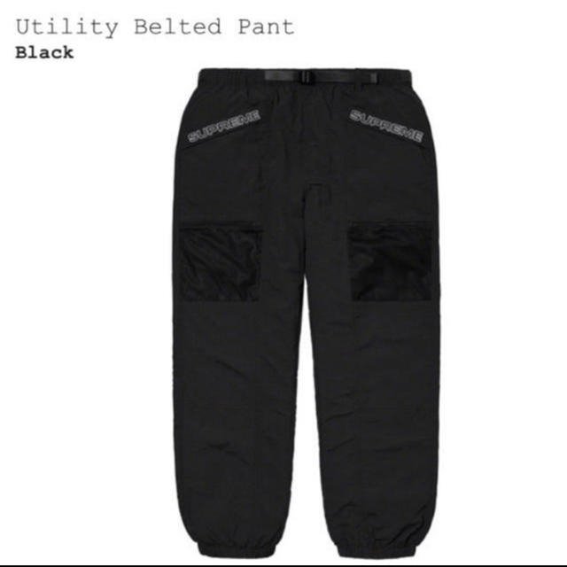 supreme utility belted pants Mワークパンツ/カーゴパンツ