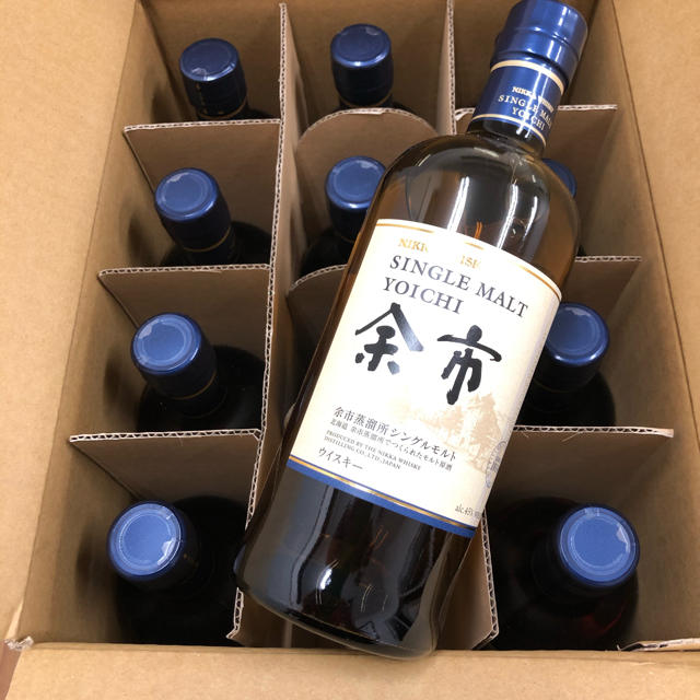 酒ニッカ　余市　700ml  12本