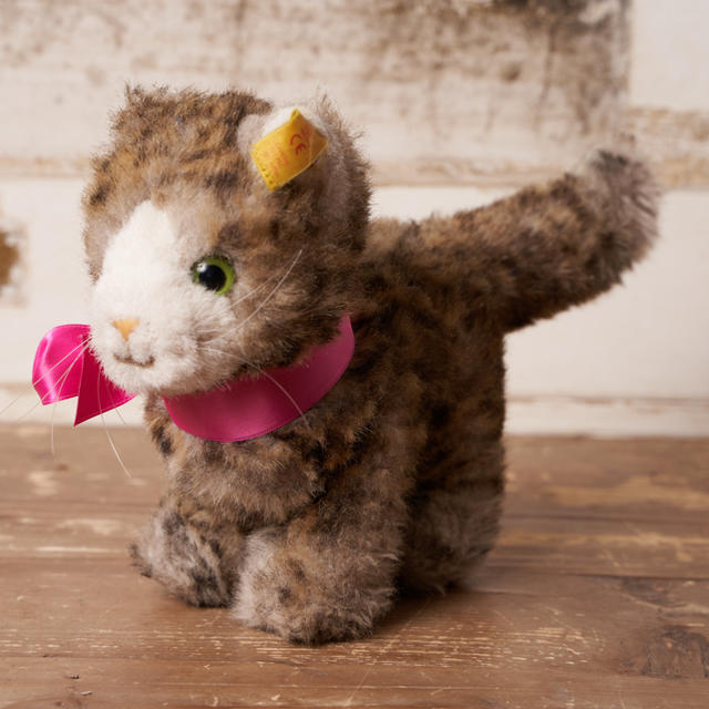 Steiff シュタイフ　ネコ　「Drolly Cat」22cm