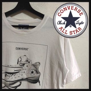 コンバース(CONVERSE)の【定番】コンバース☆ビッグロゴ入り半袖Tシャツ　トレフォイルロゴ(Tシャツ/カットソー(半袖/袖なし))