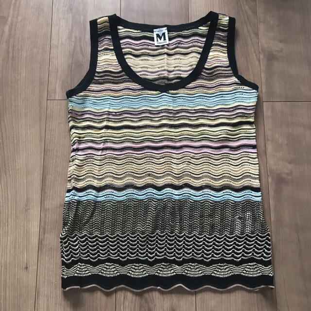 リバーシブルタイプ M MISSONI エムミッソーニ ニットトップス タンク