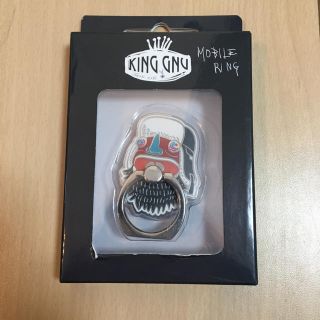 新品　King gnu  キングヌー　モバイルリング　スマホリング　ネイビー(その他)