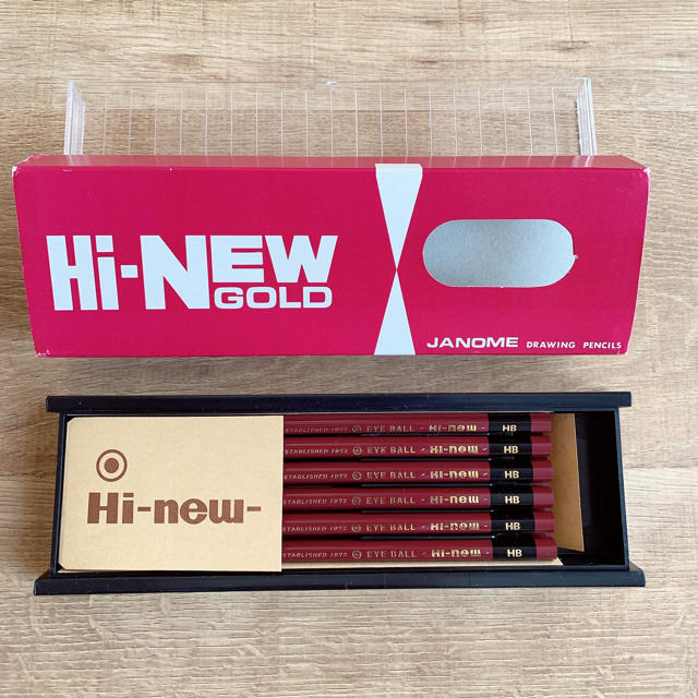 【アイボール鉛筆】Hi-new pencil/ハイニュー鉛筆　HB エンタメ/ホビーのアート用品(鉛筆)の商品写真