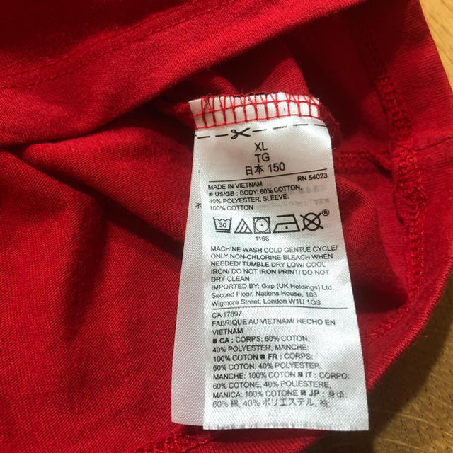 GAP(ギャップ)のGAP 長袖Tシャツ　男児　150センチ キッズ/ベビー/マタニティのキッズ服男の子用(90cm~)(Tシャツ/カットソー)の商品写真