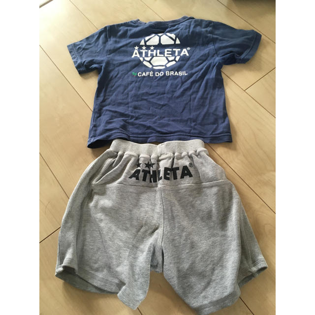 ATHLETA(アスレタ)のアスレタ　上下　100 キッズ/ベビー/マタニティのキッズ服男の子用(90cm~)(Tシャツ/カットソー)の商品写真