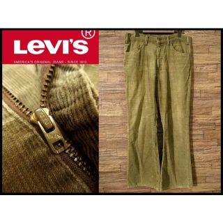 リーバイス(Levi's)の風合い抜群 リーバイス TALON 42 646 コーデュロイ パンツ W33(その他)