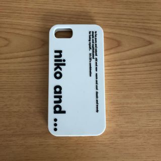 ニコアンド(niko and...)のniko and ニコアンド　スマホケース　iPhone8(iPhoneケース)