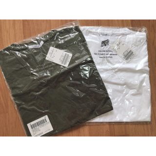 ジャーナルスタンダード(JOURNAL STANDARD)の【新品 未試着】36/-USA 天竺 VネックショートスリーブTシャツ(Tシャツ(半袖/袖なし))