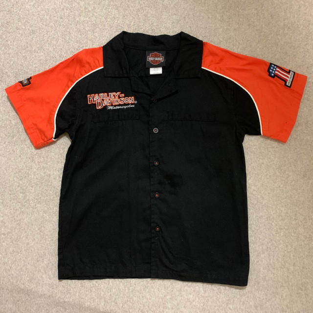 Harley Davidson(ハーレーダビッドソン)の※クロネコマメ様専用 セット【HARLEY DAVIDSON】シャツ 7T キッズ/ベビー/マタニティのキッズ服男の子用(90cm~)(Tシャツ/カットソー)の商品写真