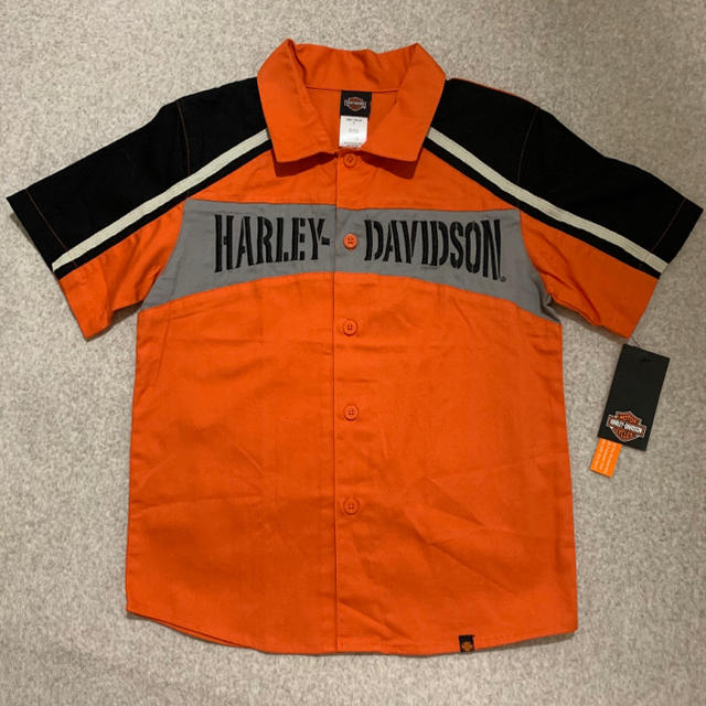 Harley Davidson(ハーレーダビッドソン)の※クロネコマメ様専用 セット【HARLEY DAVIDSON】シャツ 7T キッズ/ベビー/マタニティのキッズ服男の子用(90cm~)(Tシャツ/カットソー)の商品写真