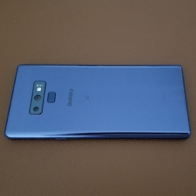 SAMSUNG(サムスン)の美品 Galaxy Note9 Ocean Blue 128GB scv40 スマホ/家電/カメラのスマートフォン/携帯電話(スマートフォン本体)の商品写真