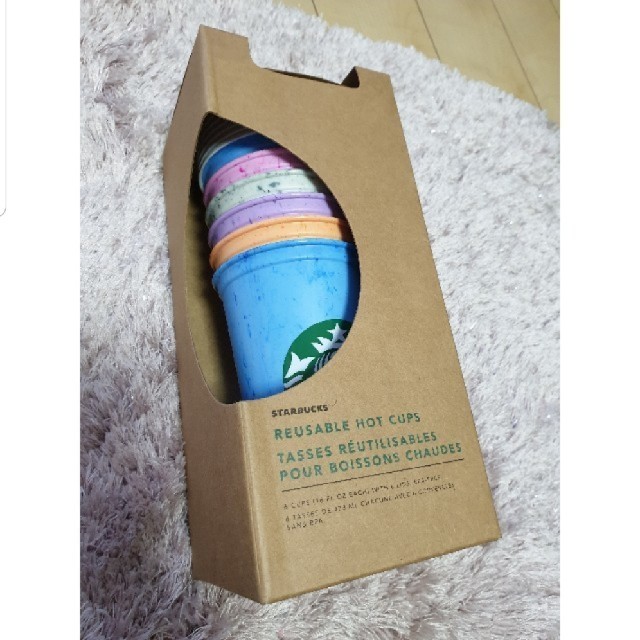 Starbucks coffee reusable cups 6つセット