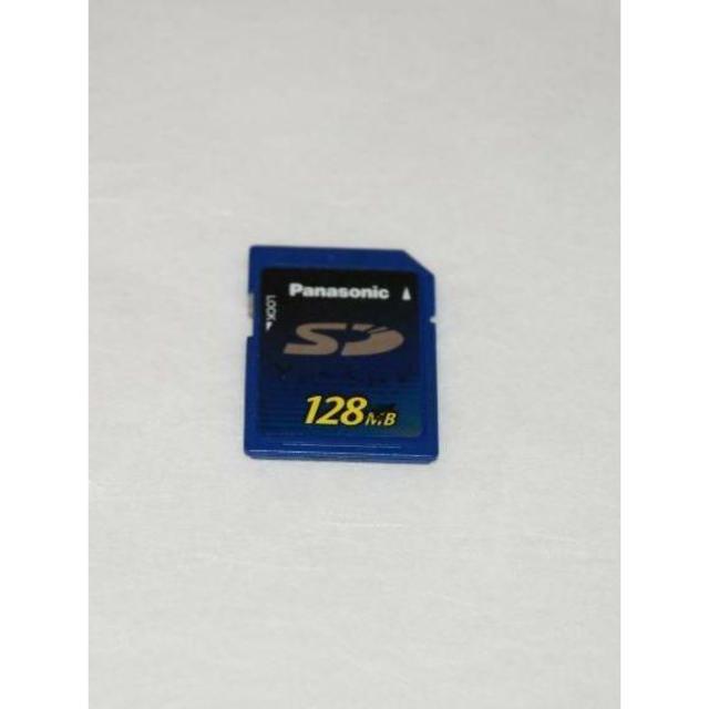 Panasonic(パナソニック)のPanasonic SD card 128MB スマホ/家電/カメラのPC/タブレット(PC周辺機器)の商品写真