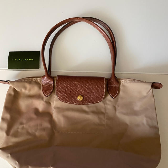 LONGCHAMP(ロンシャン)のロンシャン　プリアージュ　ショルダー　キャメル　USED レディースのバッグ(ショルダーバッグ)の商品写真