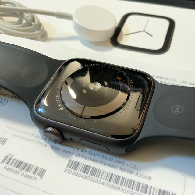 だきます Apple - Apple Watch Series 4 GPS+Cellular 44mmの通販 by