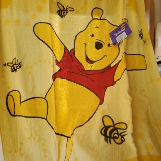 ディズニー プーさん お昼寝ケット タオルケット ☆新品・タグ付き