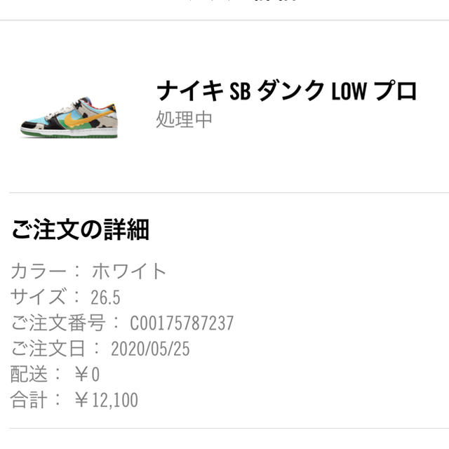 NIKE(ナイキ)のBen & Jeery's×SB Dunk Low Chunky Dunky メンズの靴/シューズ(スニーカー)の商品写真