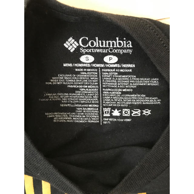 Columbia(コロンビア)のユニセックス　コロンビアTシャツ　黒　 メンズのトップス(Tシャツ/カットソー(半袖/袖なし))の商品写真